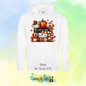 Sweat capuche Kalb - Amour d'automne