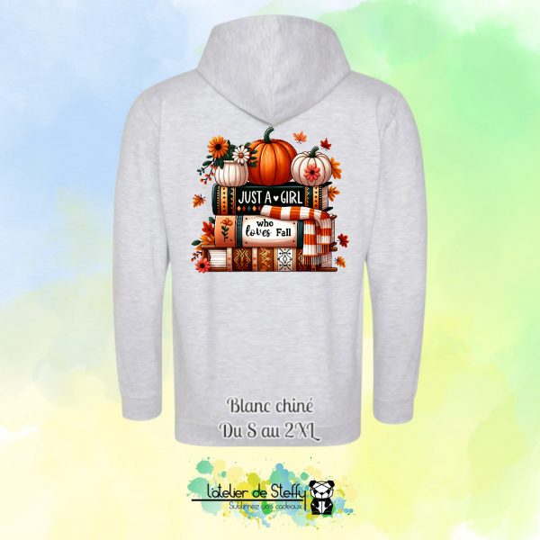 Veste sweat capuche Tof - Amour d'automne – Image 2