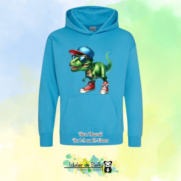 Sweat capuche Noah - T-rex cool – Image 7