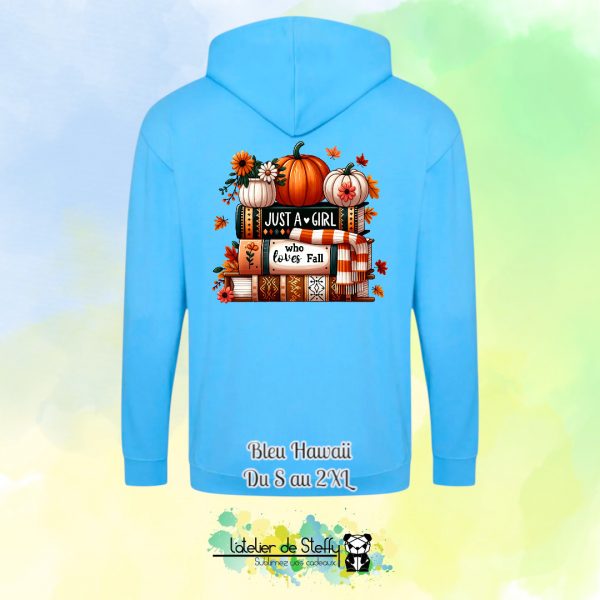 Veste sweat capuche Tof - Amour d'automne – Image 3