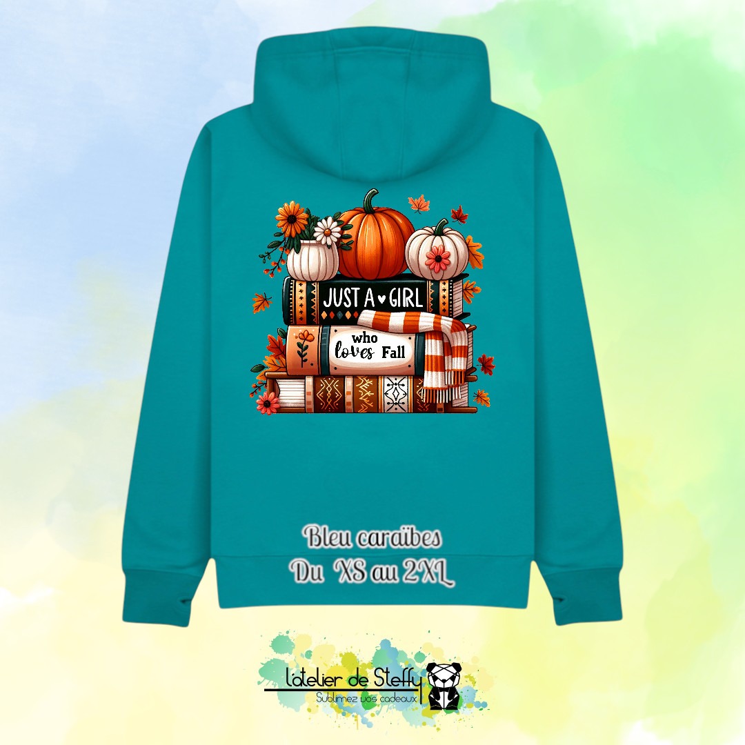 Sweat capuche JP - Amour d'automne
