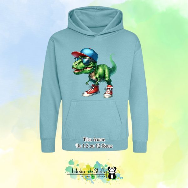 Sweat capuche Noah - T-rex cool – Image 5