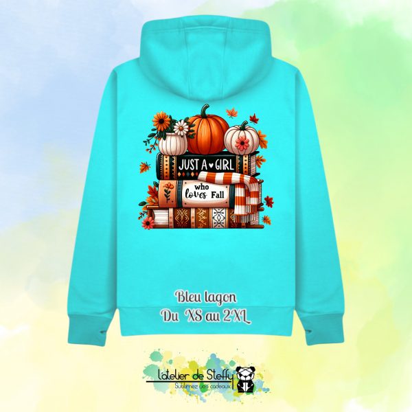 Veste sweat capuche Cath - Amour d'automne – Image 2
