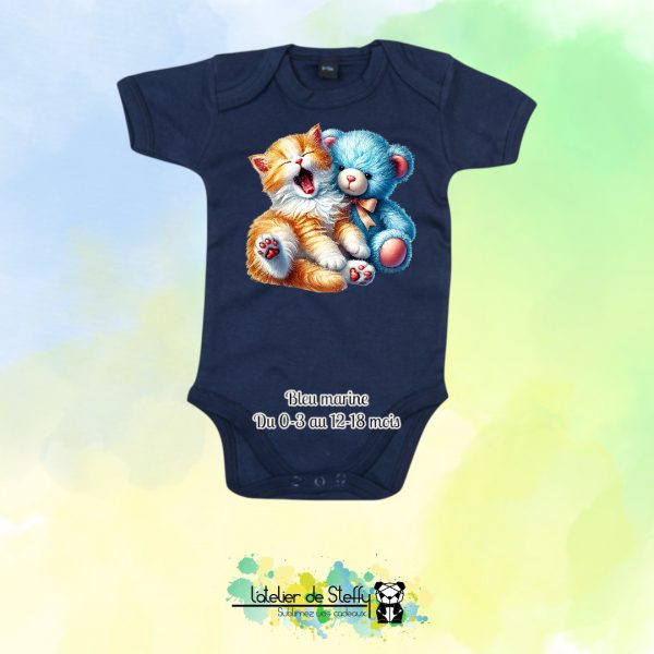 Body Pouyoute - Chaton et ourson – Image 4