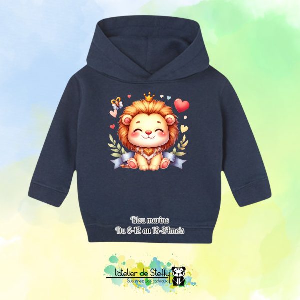 Sweat capuche Boudchou - Lionceau kawaii – Image 2