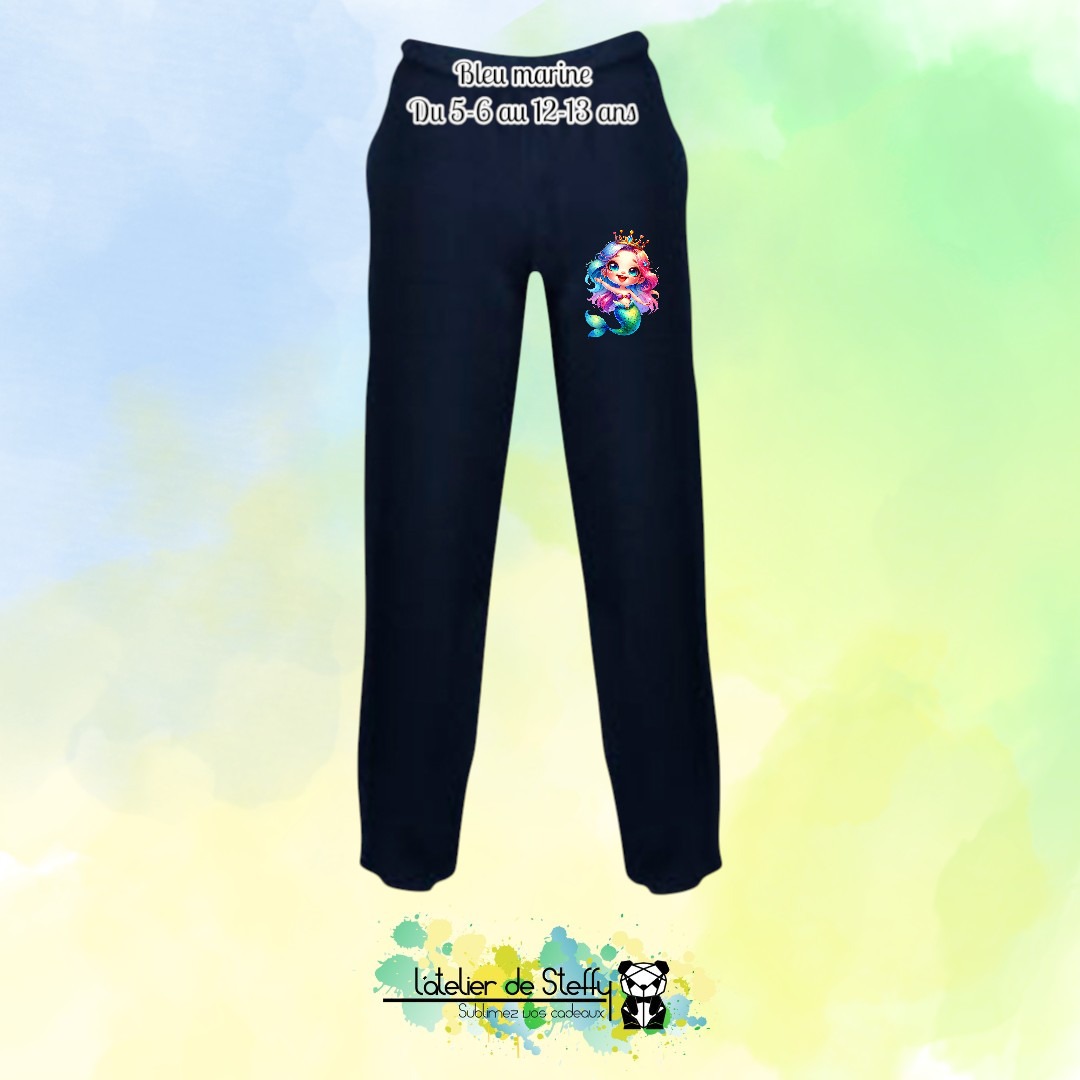 Pantalon jogging Nino - Sirène arc-en-ciel