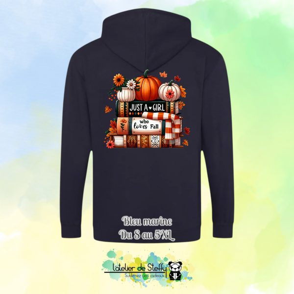 Veste sweat capuche Tof - Amour d'automne – Image 4