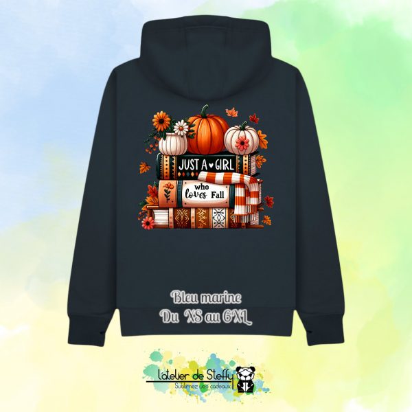 Veste sweat capuche Cath - Amour d'automne – Image 4