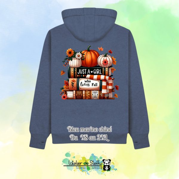 Veste sweat capuche Cath - Amour d'automne – Image 5