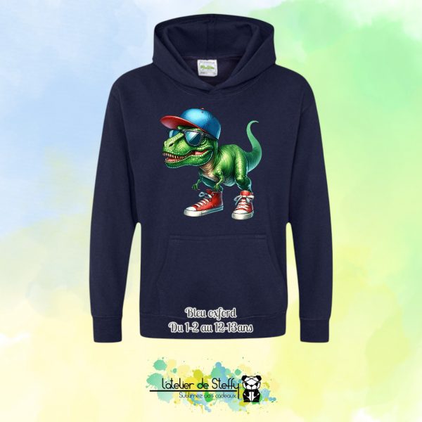 Sweat capuche Noah - T-rex cool – Image 9