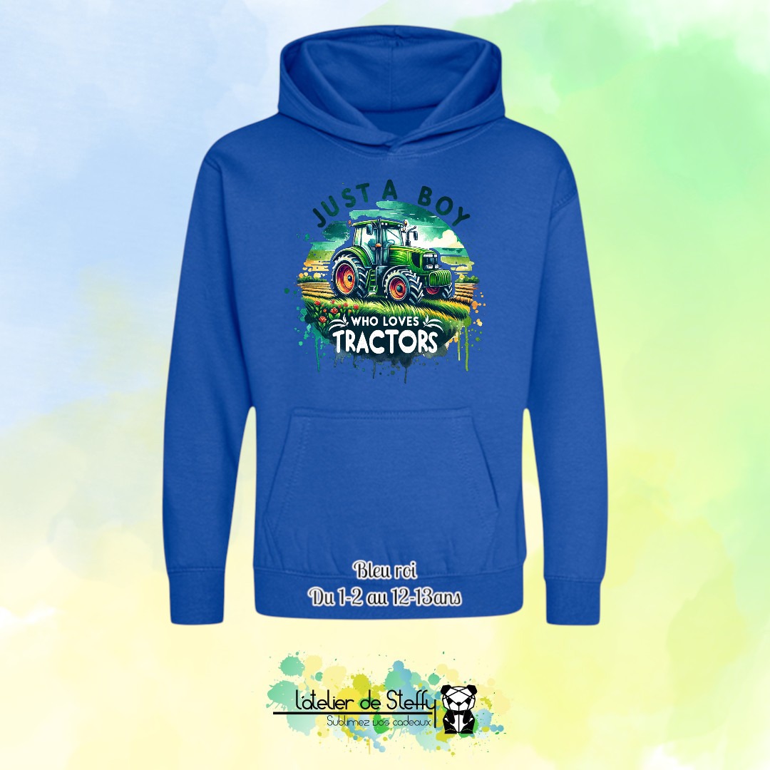 Sweat capuche Noah - Fan de tracteurs – Image 10