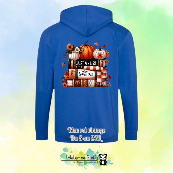 Veste sweat capuche Tof - Amour d'automne – Image 6