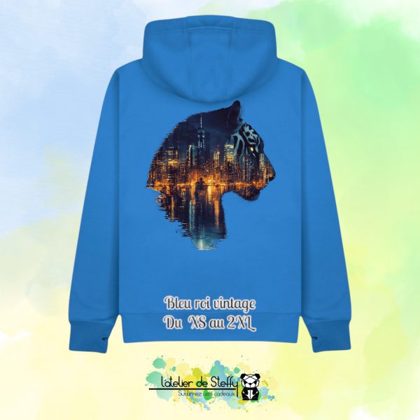 Veste sweat capuche Cath - Tigre nocturne – Image 9