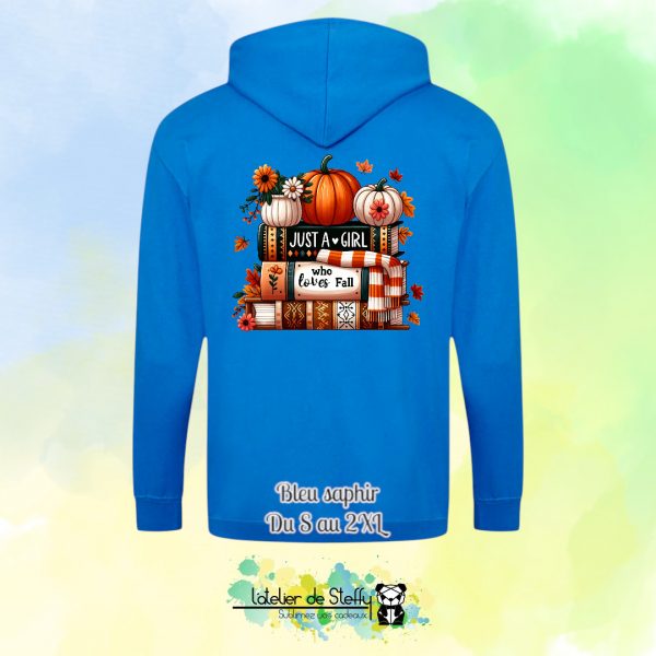 Veste sweat capuche Tof - Amour d'automne – Image 7