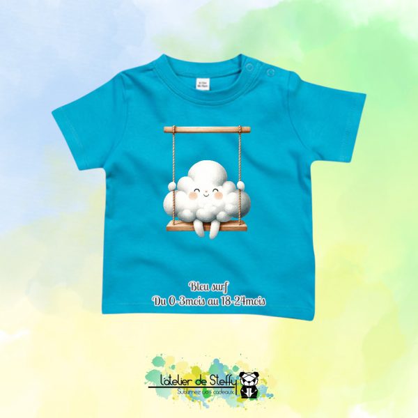 Tee shirt Speedouille - Nuage balançoire – Image 5