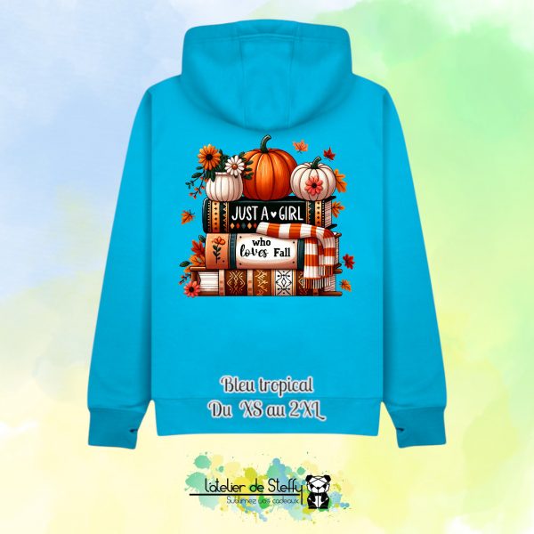 Veste sweat capuche Cath - Amour d'automne – Image 10