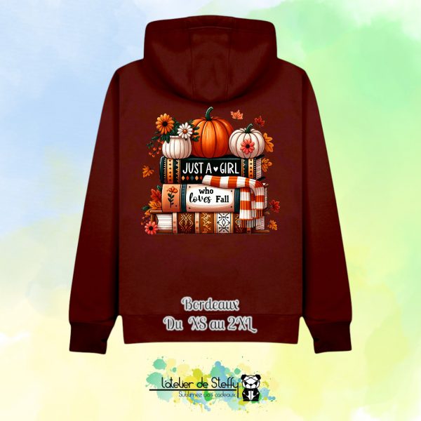 Veste sweat capuche Cath - Amour d'automne – Image 12