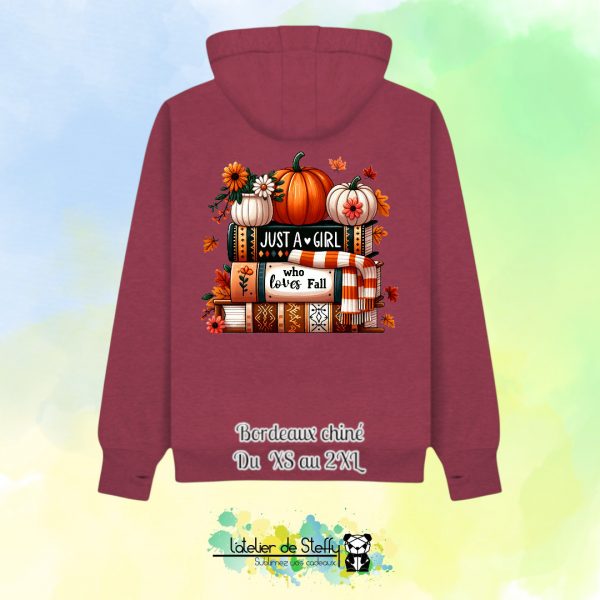 Veste sweat capuche Cath - Amour d'automne – Image 13