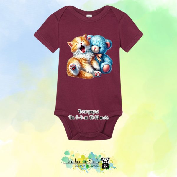 Body Pouyoute - Chaton et ourson – Image 6