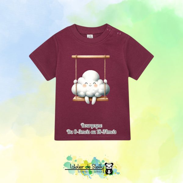 Tee shirt Speedouille - Nuage balançoire – Image 6