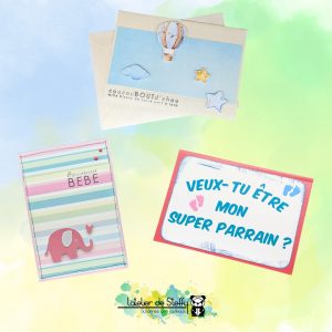 Cartes Naissance et Baptême