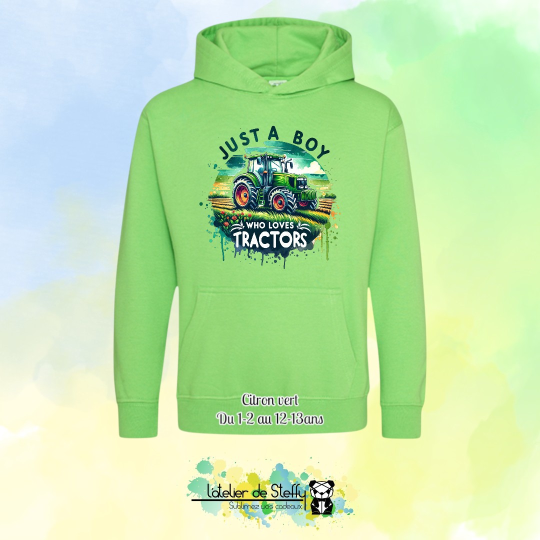 Sweat capuche Noah - Fan de tracteurs – Image 14