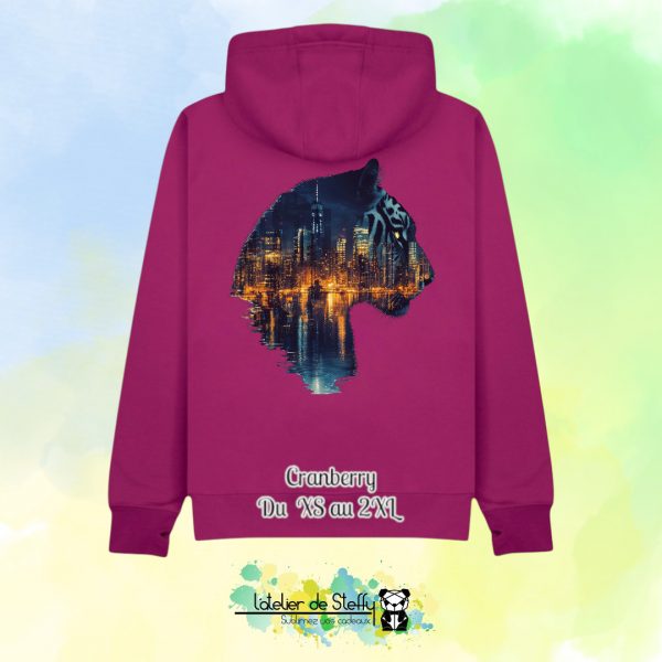 Veste sweat capuche Cath - Tigre nocturne – Image 14