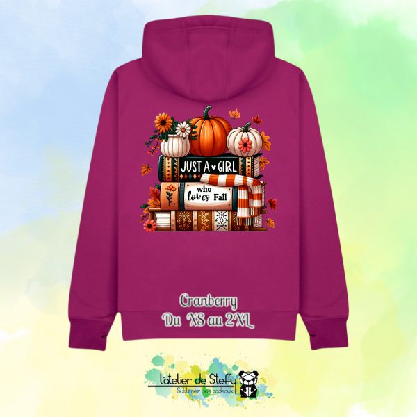 Veste sweat capuche Cath - Amour d'automne – Image 14