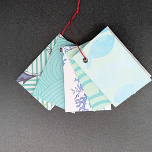 Lot de 5 étiquettes cadeau - En mer