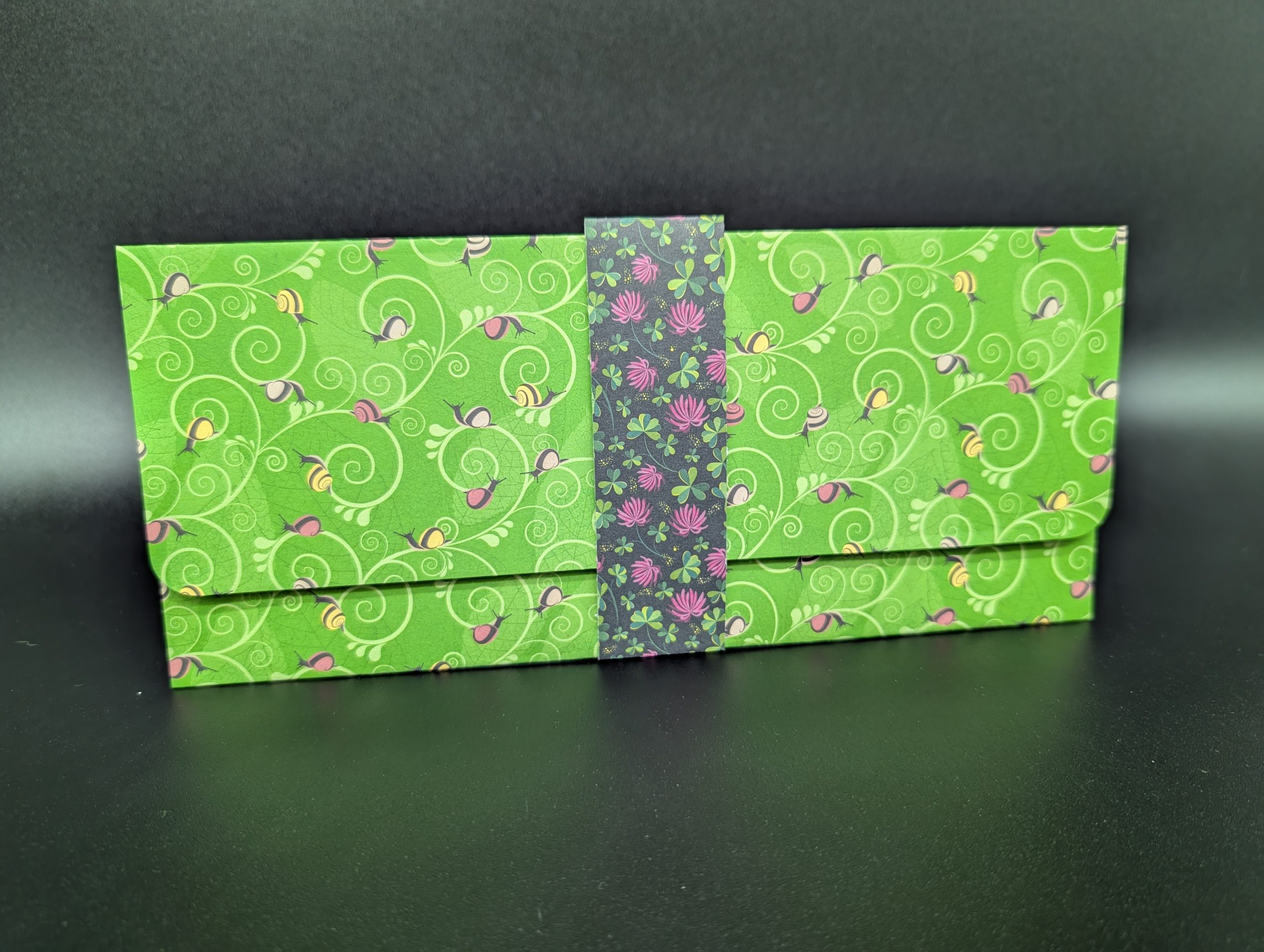 Pochette cadeau - Escargots