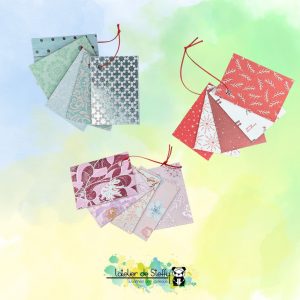 Lots de 5 étiquettes cadeau