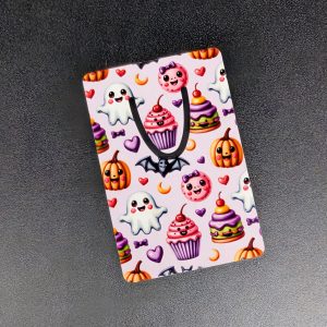 Marque page en alu - Fantôme et cupcake