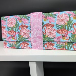 Pochette cadeau - Flamant rose