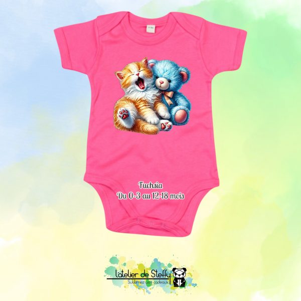 Body Pouyoute - Chaton et ourson – Image 8
