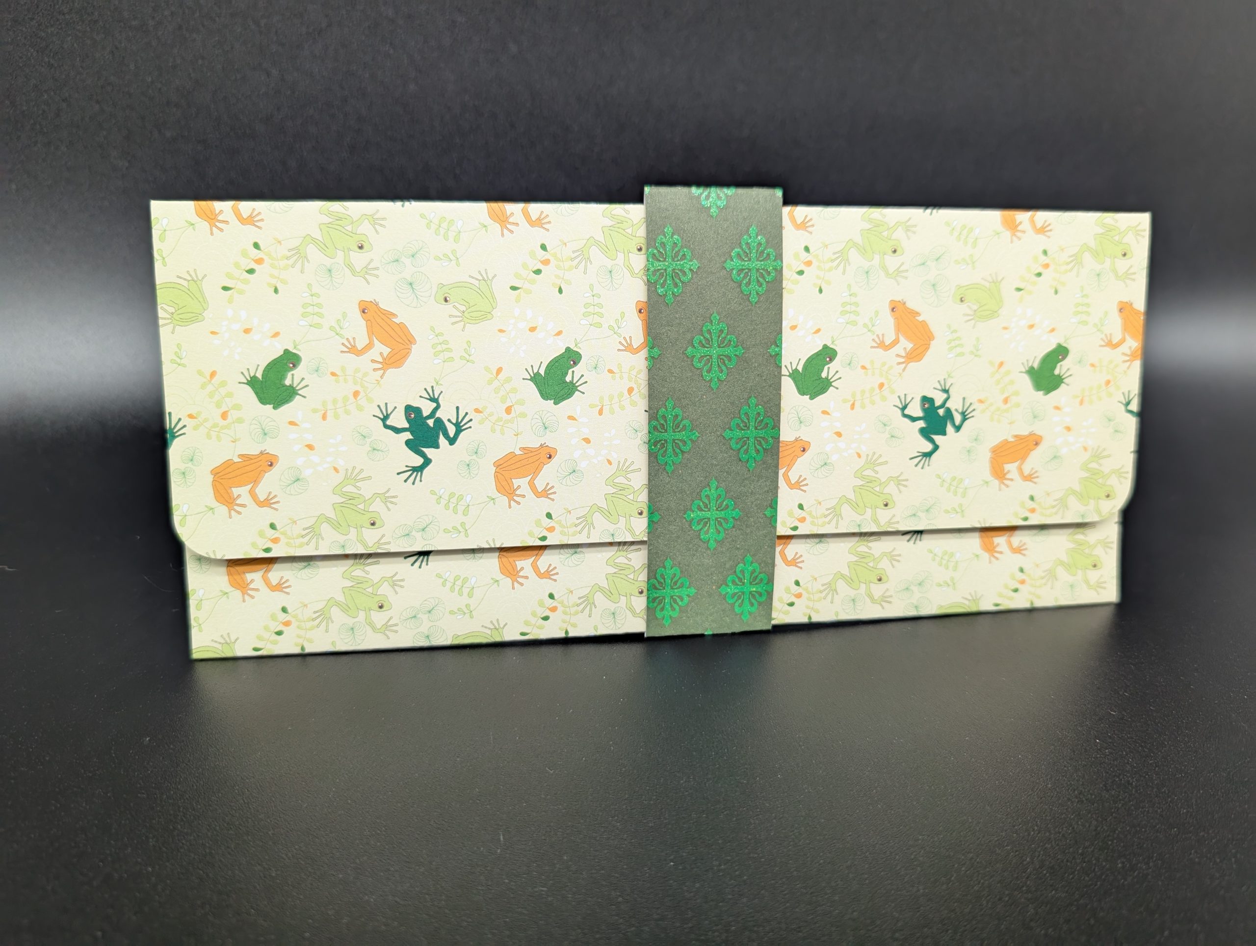 Pochette cadeau - Grenouilles