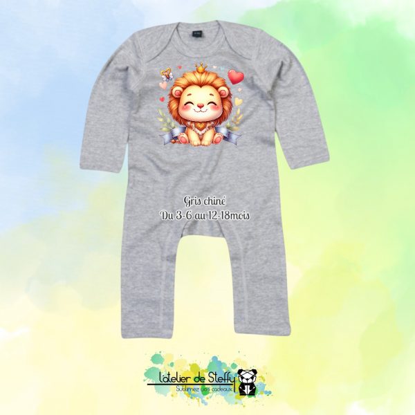 Barboteuse Pitchoune - Lionceau kawaii – Image 4