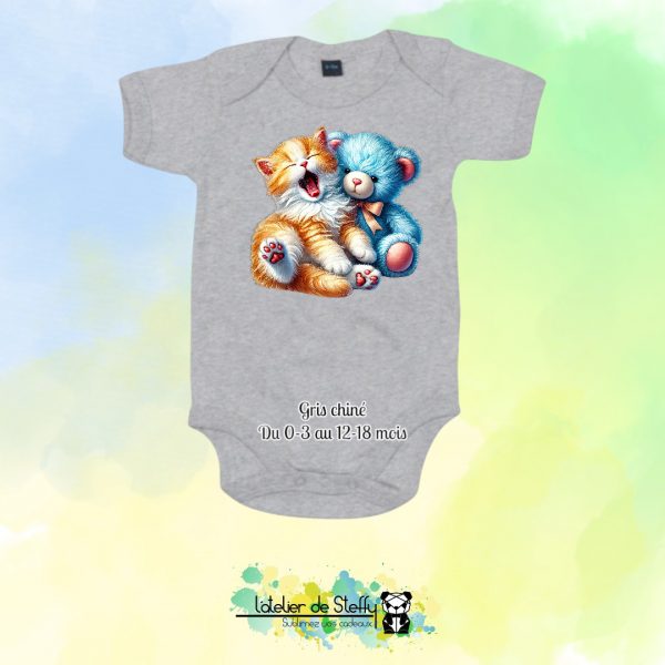 Body Pouyoute - Chaton et ourson – Image 9