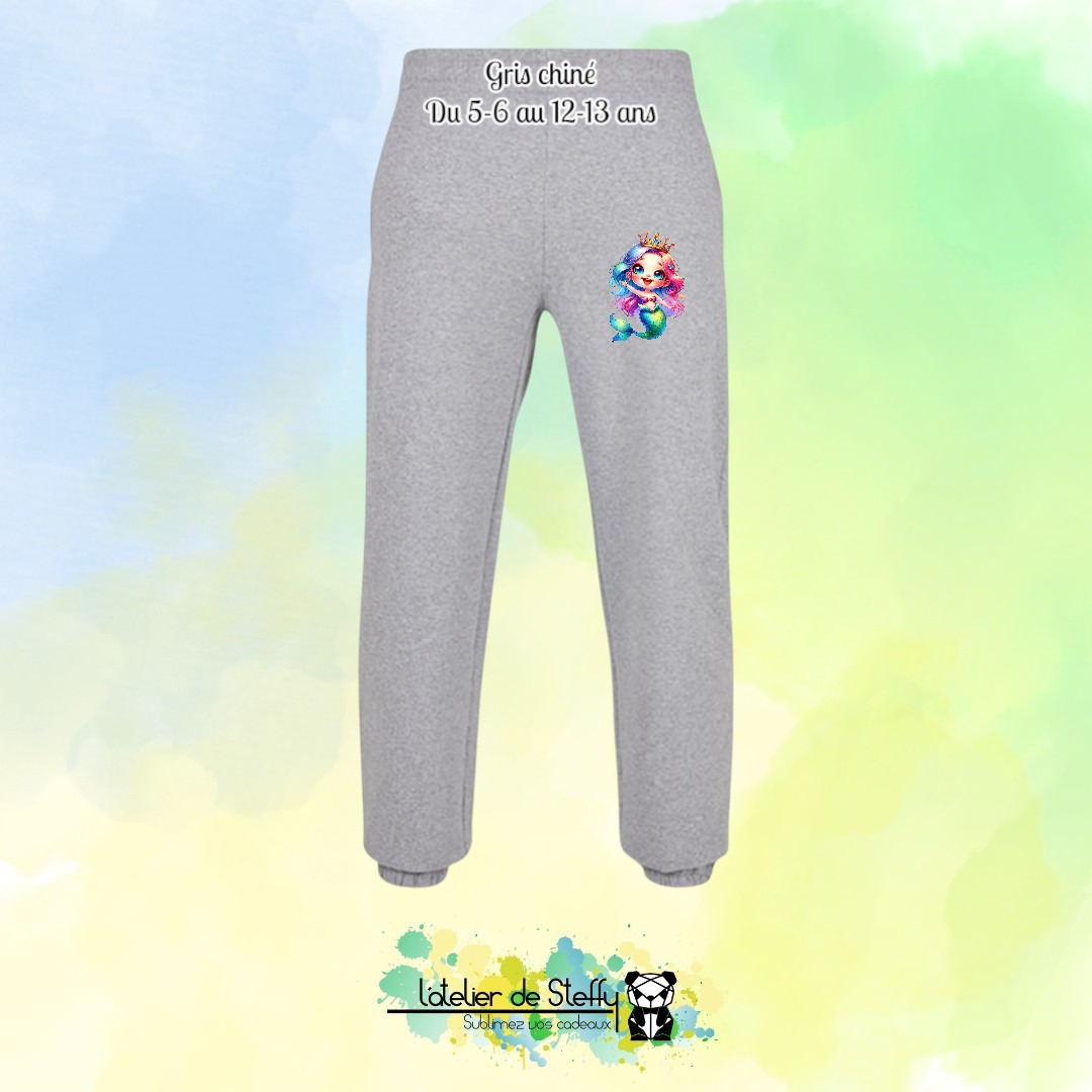 Pantalon jogging Nino - Sirène arc-en-ciel – Image 2