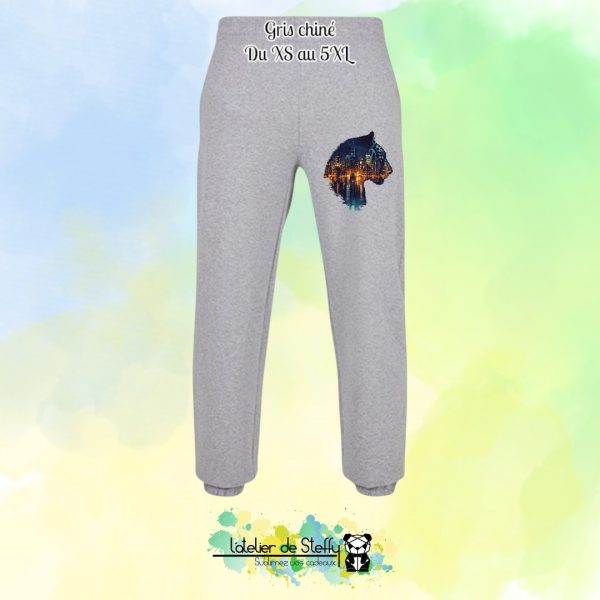 Pantalon jogging Isa - Tigre nocturne – Image 6