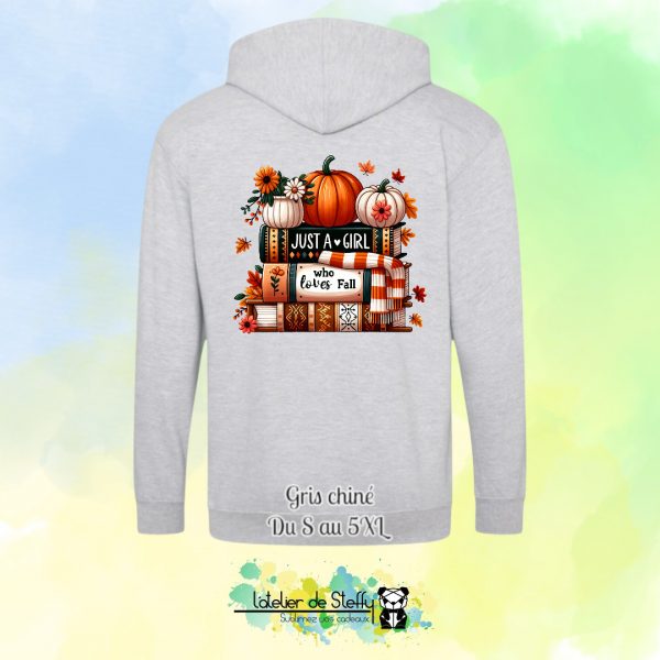Veste sweat capuche Tof - Amour d'automne – Image 11