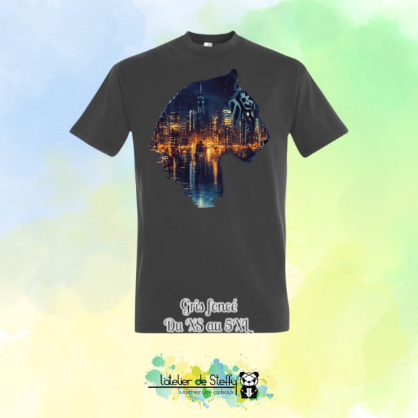 Tee shirt Zhom - Tigre nocturne – Image 23