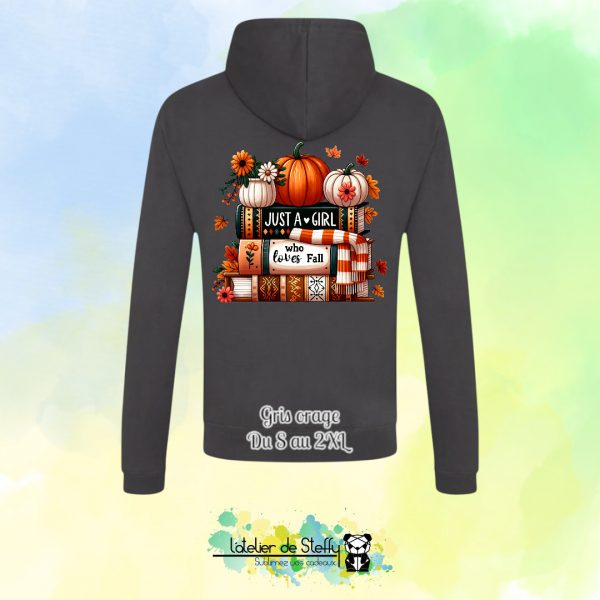 Veste sweat capuche Tof - Amour d'automne – Image 12