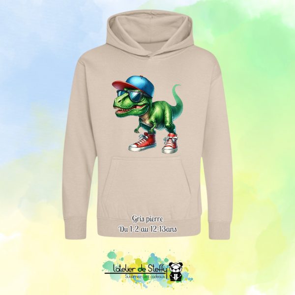 Sweat capuche Noah - T-rex cool – Image 18