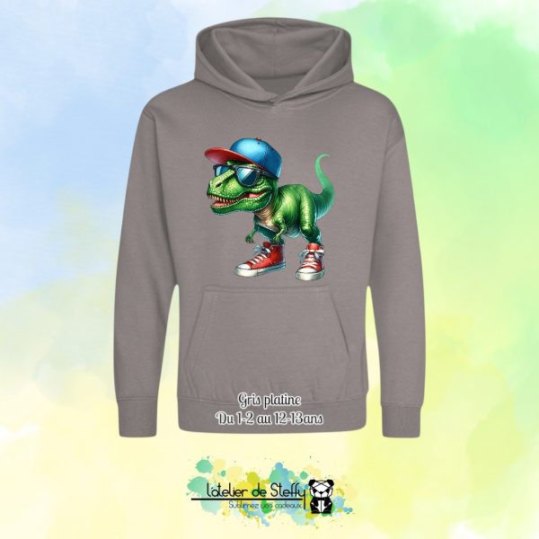 Sweat capuche Noah - T-rex cool – Image 19