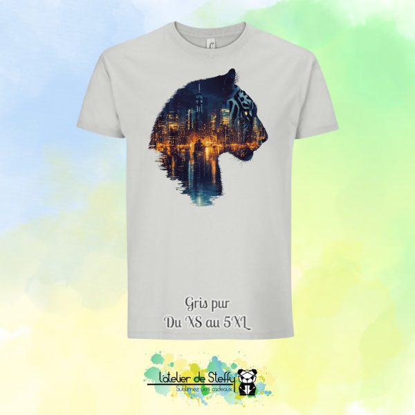 Tee shirt Zhom - Tigre nocturne – Image 24