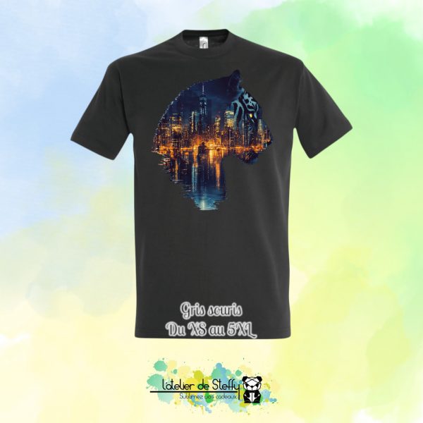 Tee shirt Zhom - Tigre nocturne – Image 25