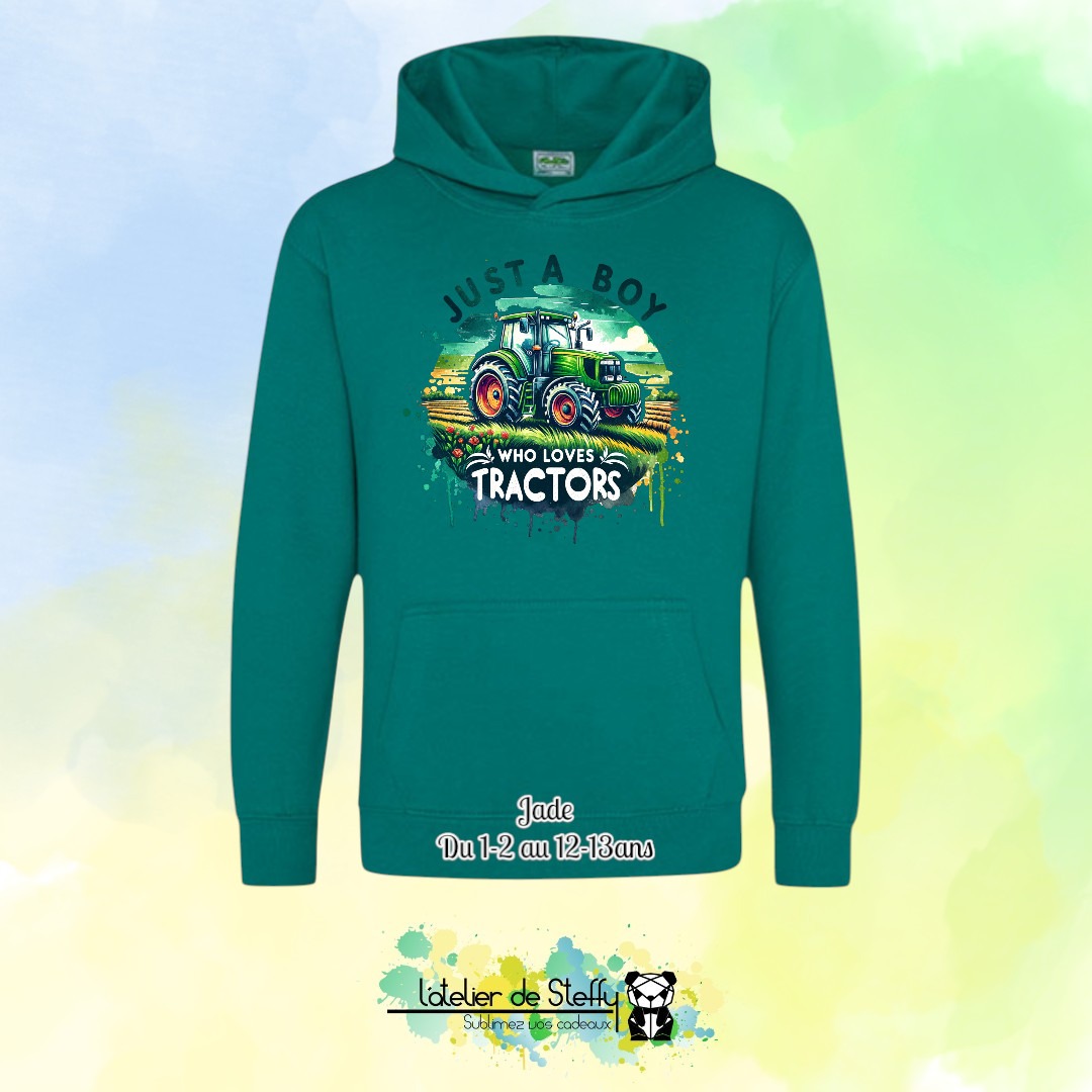 Sweat capuche Noah - Fan de tracteurs – Image 20