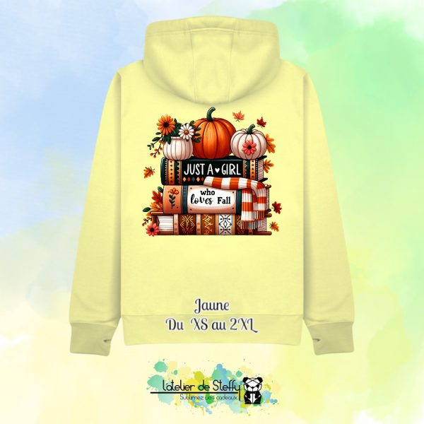 Veste sweat capuche Cath - Amour d'automne – Image 16