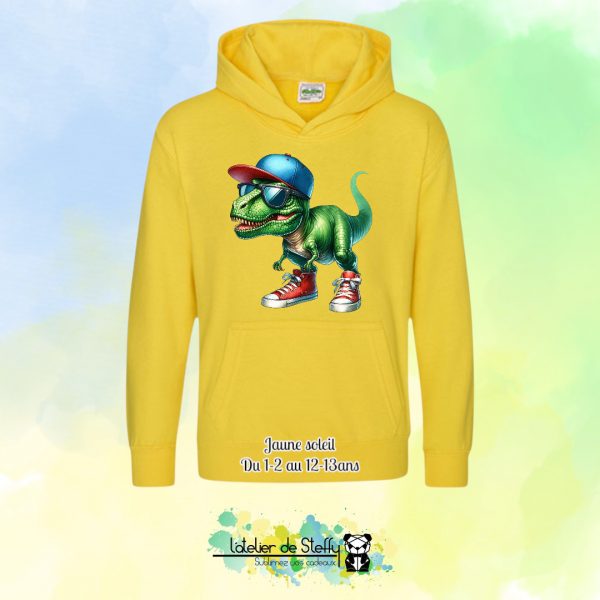 Sweat capuche Noah - T-rex cool – Image 21