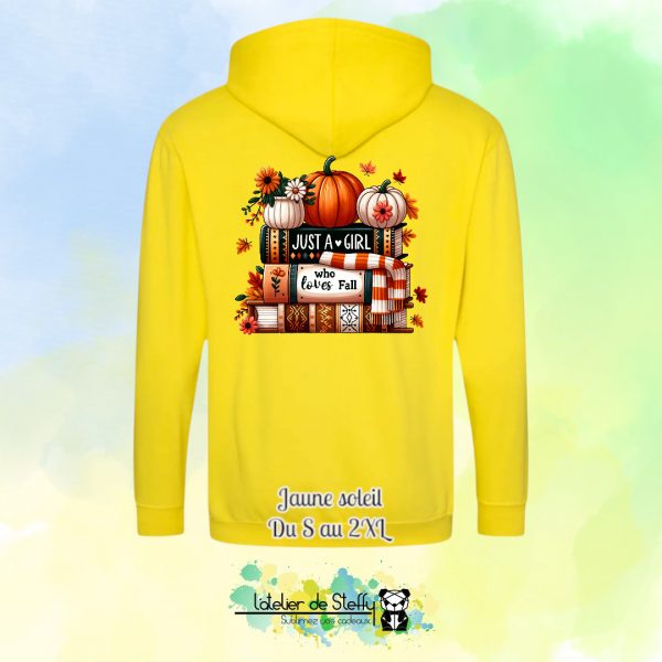 Veste sweat capuche Tof - Amour d'automne – Image 13